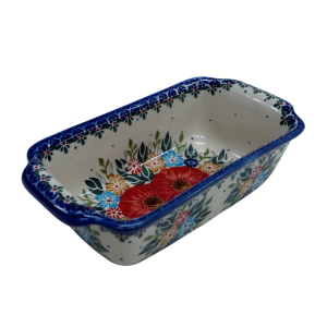 Forma ceramiczna z uszami do pieczenia chleba II (A181 D60)