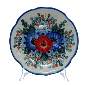 Talerz deserowy z reliefem 21,5 cm (A256 D12)