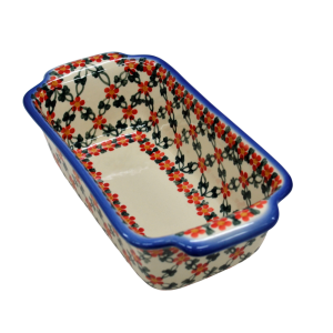 Forma ceramiczna z uszami do pieczenia chleba III (A182 D20)
