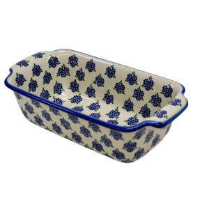Forma ceramiczna z uszami do pieczenia chleba III (A182 D16)