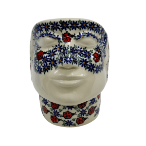 Donica osłonka ceramiczna GŁOWA (A470 D18)