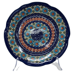 Talerz deserowy z reliefem 21,5 cm (A256 D3)
