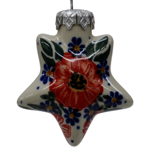 Bombka bolesławiecka GWIAZDKA (A489 D56)