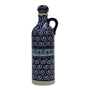 Butelka ceramiczna z korkiem mała 0,6l (A64 D38)    