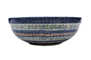 Miska bolesławiecka duża 29 cm (A519 D3)       