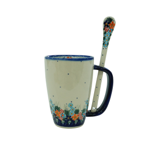 Kubek Cappuccino z łyżką (A20 D23)