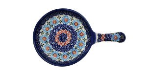 Patelnia bolesławiecka ceramiczna mała (A524 D3)     