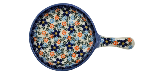 Patelnia bolesławiecka ceramiczna mała (A524 D83)          