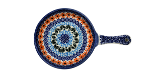 Patelnia bolesławiecka ceramiczna mała (A524 D69)       