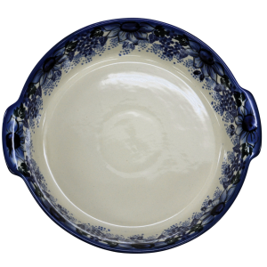 Półmisek ceramiczny okrągły z uszami (A525 D119)            