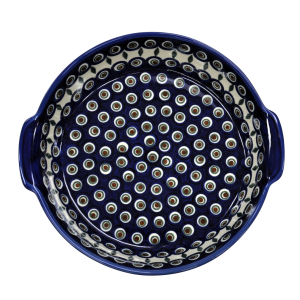 Półmisek ceramiczny okrągły z uszami (A525 D43)       