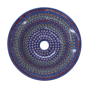 Umywalka ceramiczna Bolesławiec 38 cm (A529 D1)