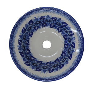 Umywalka ceramiczna Bolesławiec 38 cm (A529 D108)  