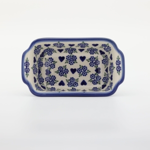 Forma ceramiczna z uszami do pieczenia chleba I (A180 D89)
