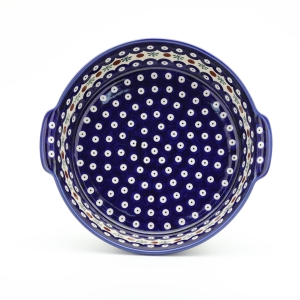 Półmisek ceramiczny okrągły z uszami (A525 D24)