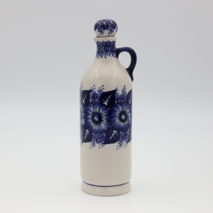 Butelka ceramiczna z korkiem duża 0,8l (A67 D108)  