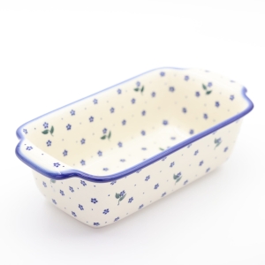 Forma ceramiczna z uszami do pieczenia chleba III (A182 D122)