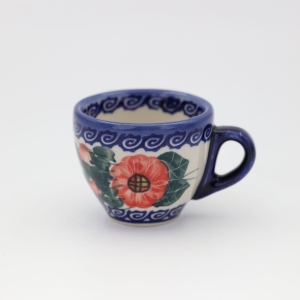 Filiżanka Bolesławiec do espresso 70 ml (A548 D15)   