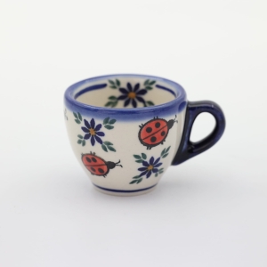 Filiżanka Bolesławiec do espresso 70 ml (A548 D18)  
