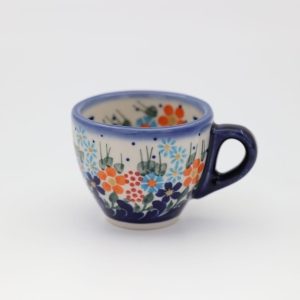 Filiżanka Bolesławiec do espresso 70 ml (A548 D23)      