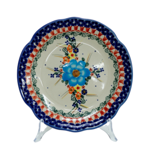 Talerz deserowy z reliefem 21,5 cm (A256 D59)