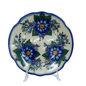 Talerz obiadowy płytki z reliefem 27,5 cm (A257 D7)