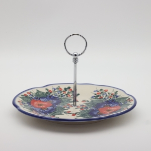 Patera ceramiczna na ciasto duża (A510 D12)    